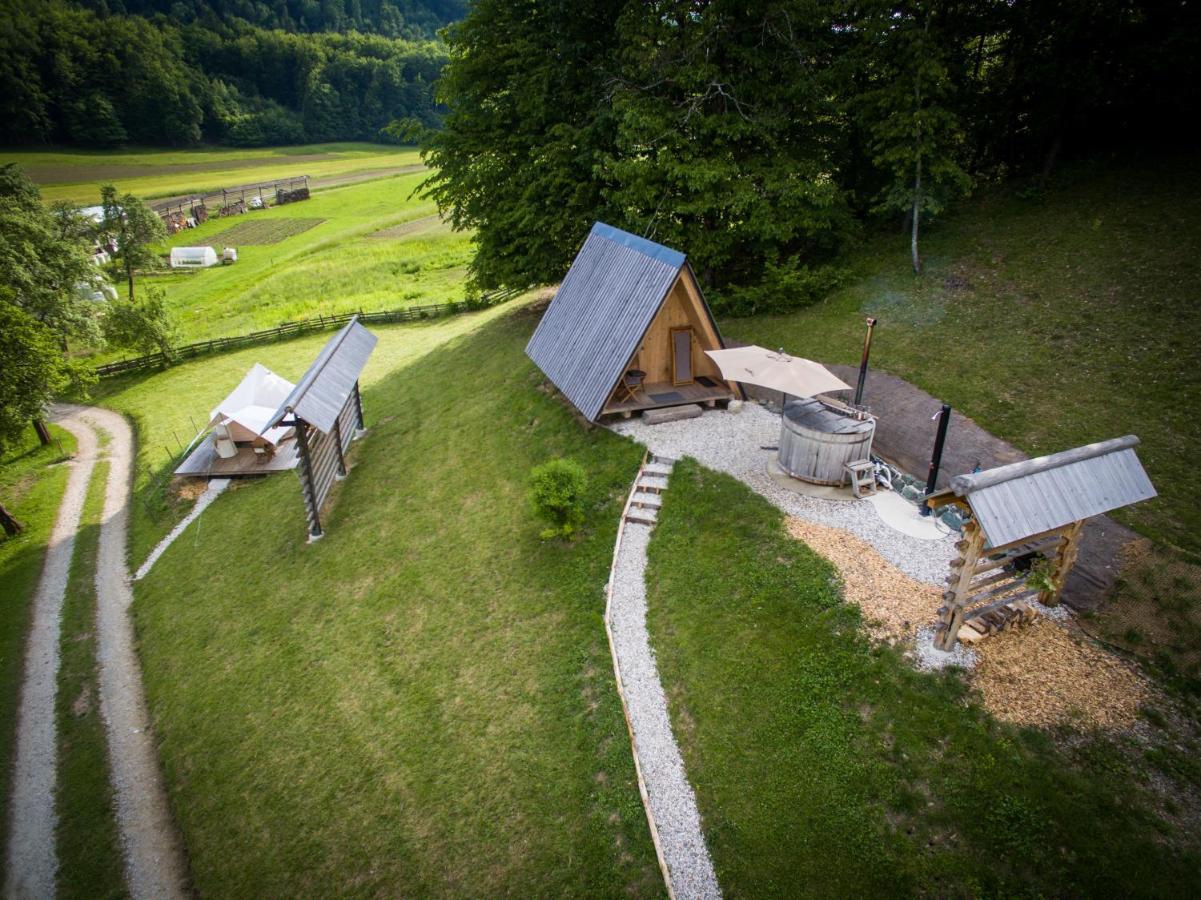 Puzman Farm Glamping Vila Radovljica Exterior foto