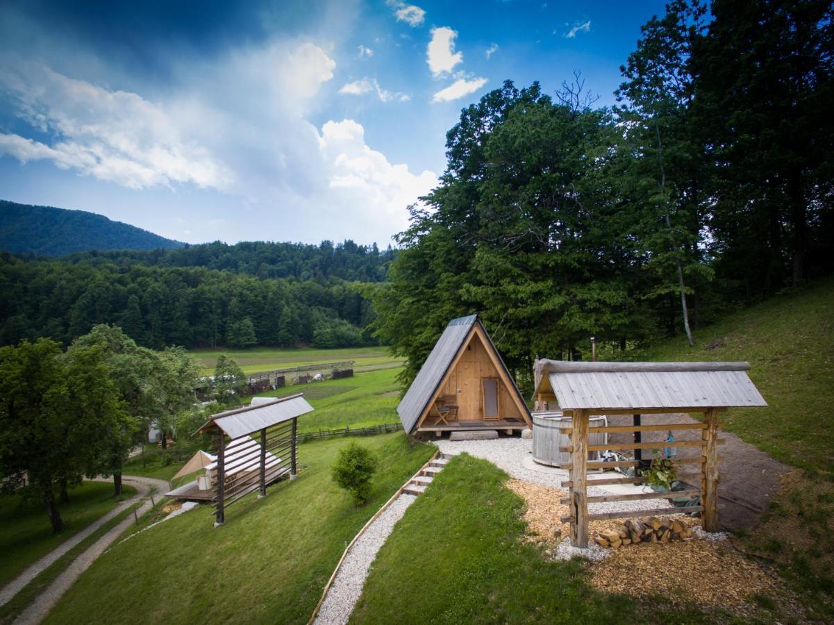 Puzman Farm Glamping Vila Radovljica Exterior foto