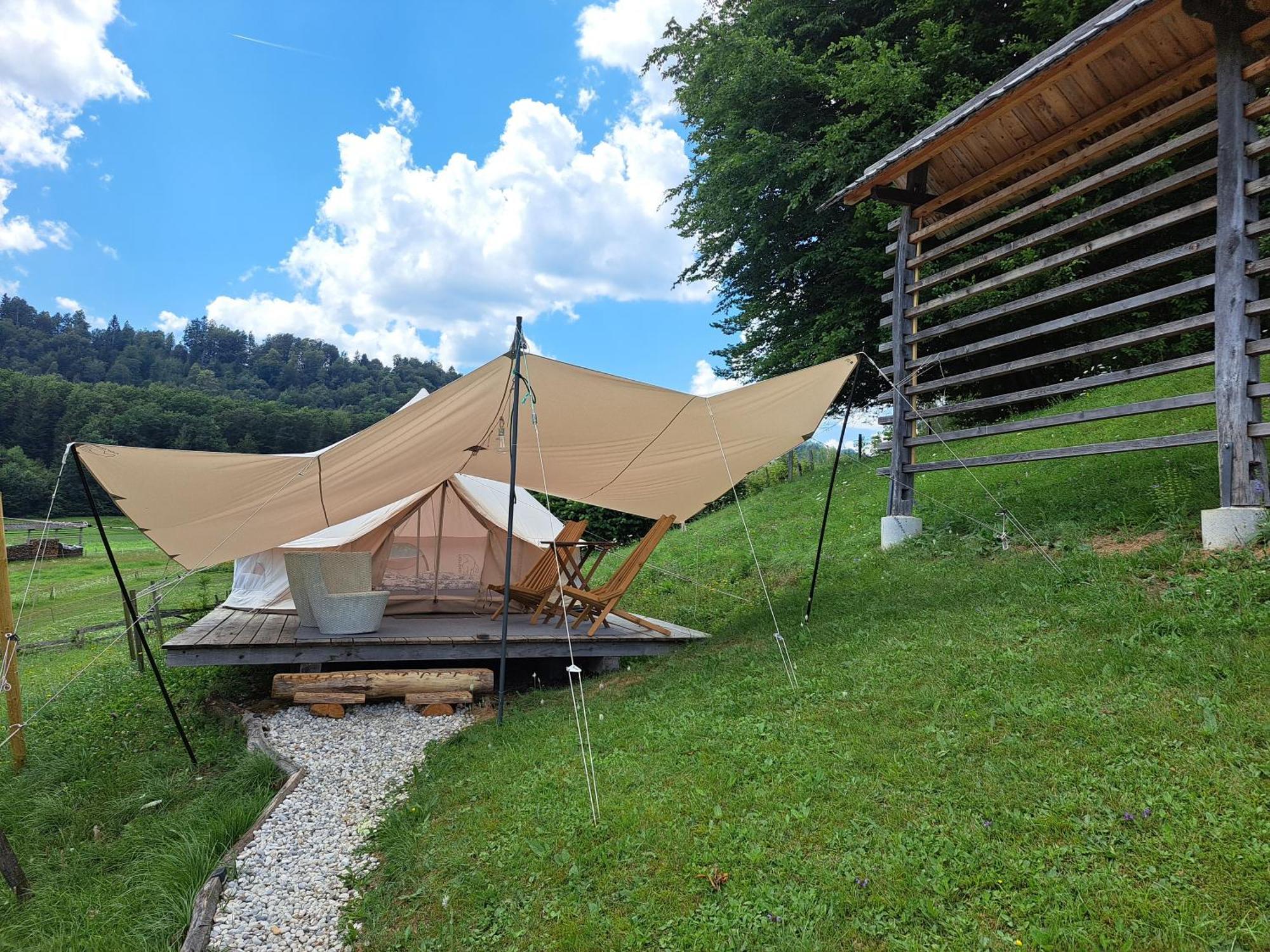 Puzman Farm Glamping Vila Radovljica Exterior foto