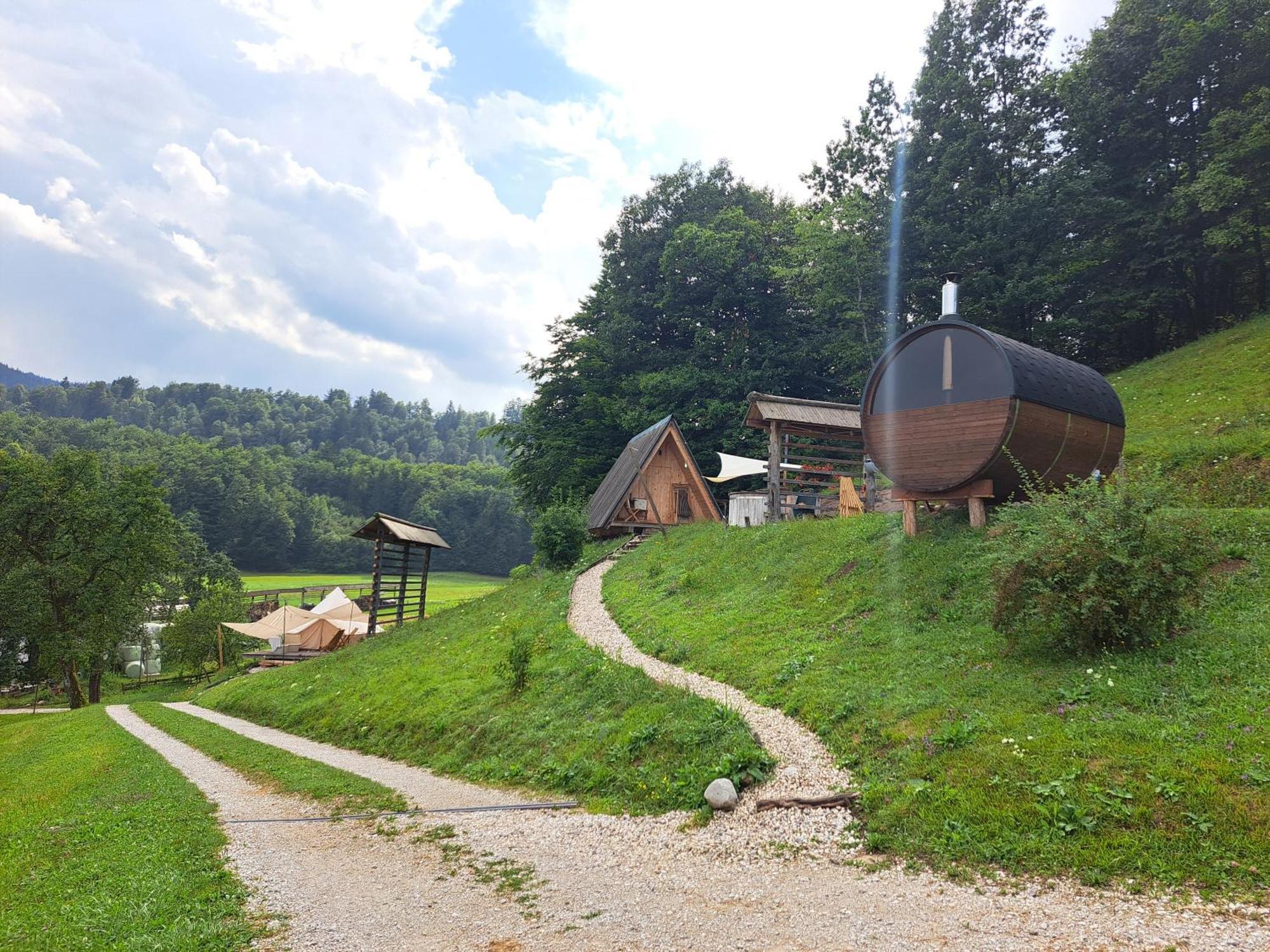 Puzman Farm Glamping Vila Radovljica Exterior foto