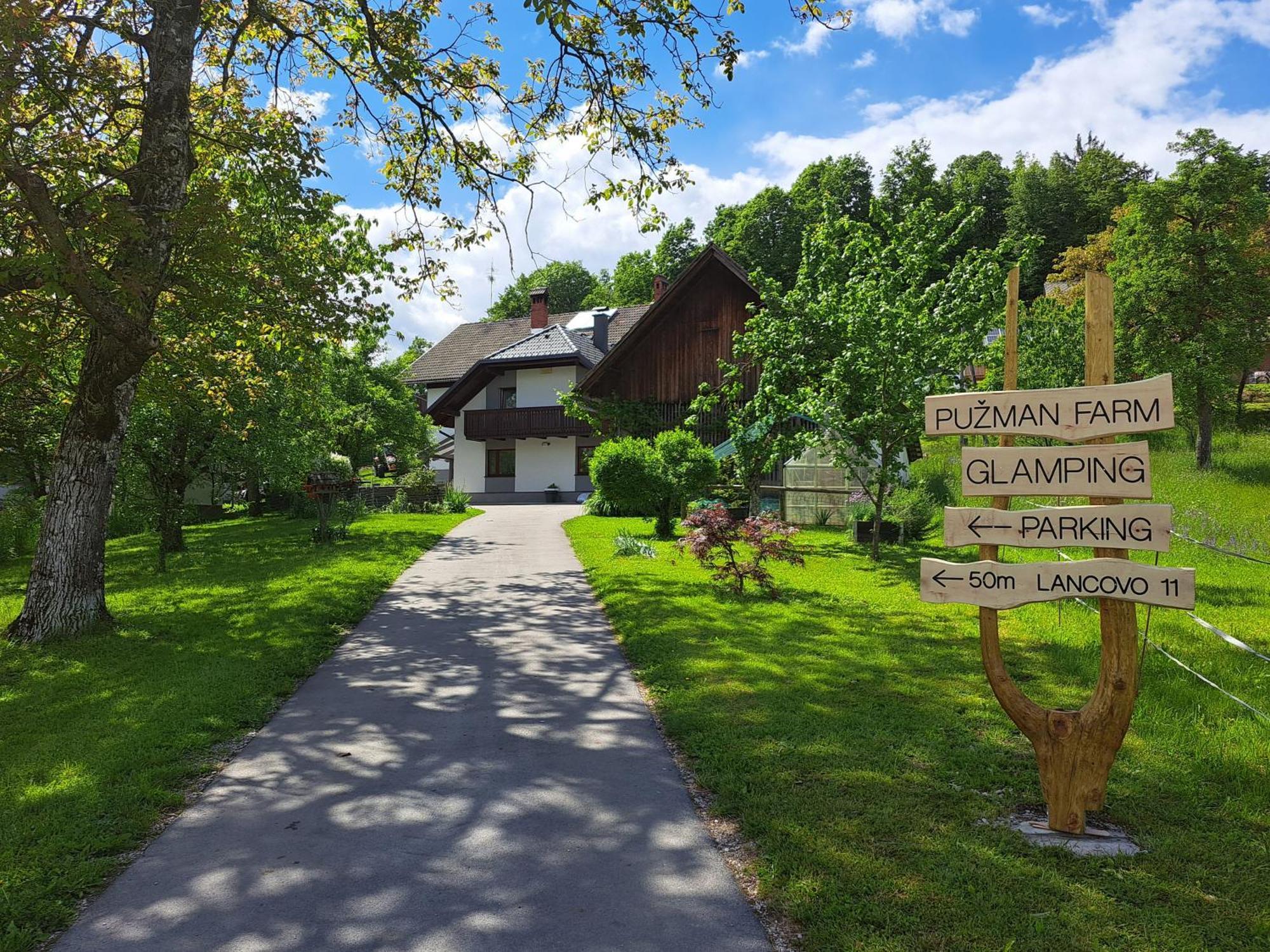 Puzman Farm Glamping Vila Radovljica Exterior foto